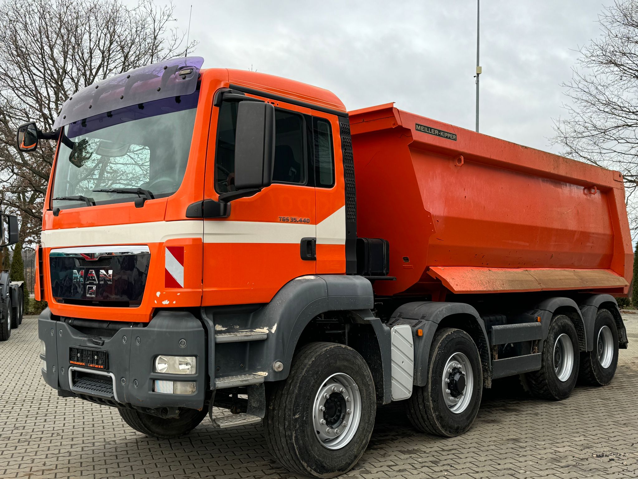 MAN TGS 35.440 8x6 EURO5 WYWROTKA HYDRODRIVE